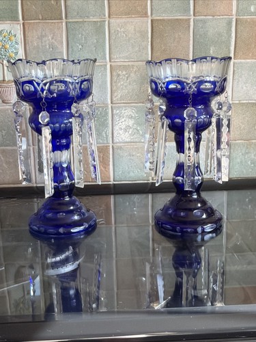 Pair large antique - of,