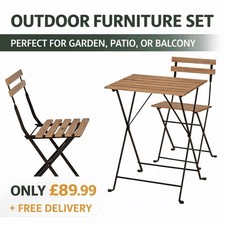 IKEA Folding Table with 2