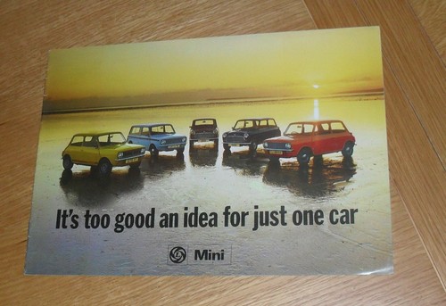 Austin mini brochure 1975 - mini,