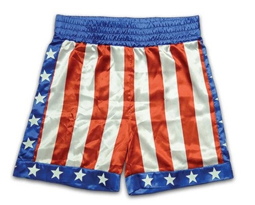 Rocky boxing shorts american - -,