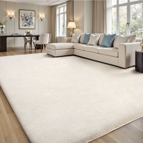 Fluffy rugs anti slip - rugs, anti-slip