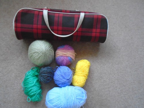 Tartan plaid zip knitting - zip,