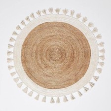 Rug Round Natural Jute 100%