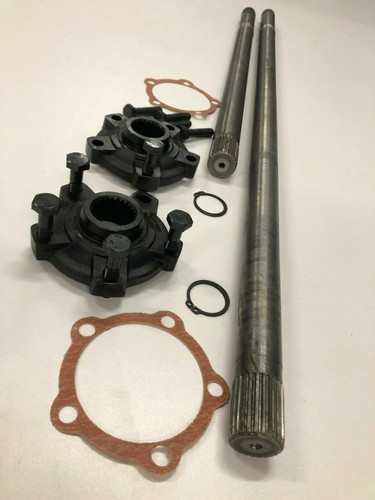 Rear halfshaft drive flange - halfshaft,