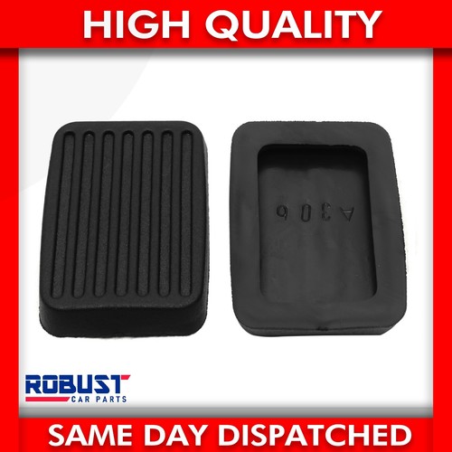 Brake clutch pedal rubbers - 2x,