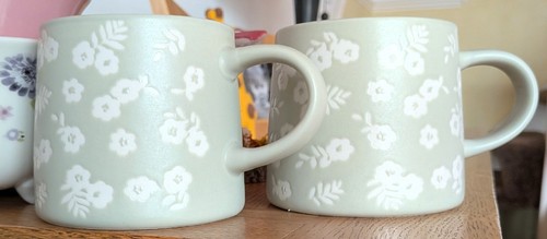 Tesco mugs sage - tesco, green