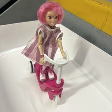Lazy Town Stephanie Action Figure with Pull Back Scooter Toy