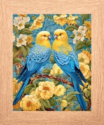 Parrot art nouveau william - nouveau,