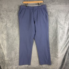 Rohan Trousers Mens W36 L32 Blue Fusions Outdoor Walking Hiking Pockets Casual