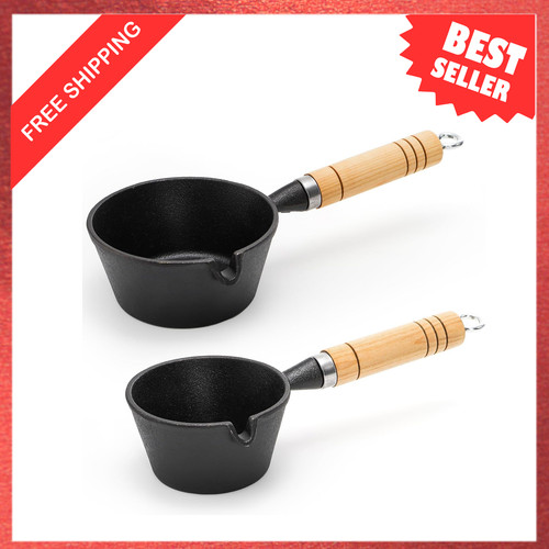Set cast iron sauce - cast,