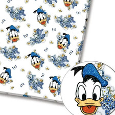 Disney Donald Duck character polyCotton Fabric Half Yard (18” x 55”) 27087