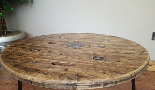 Large industrial wooden cable - large,