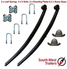 2x Trailer Double Twin Leaf