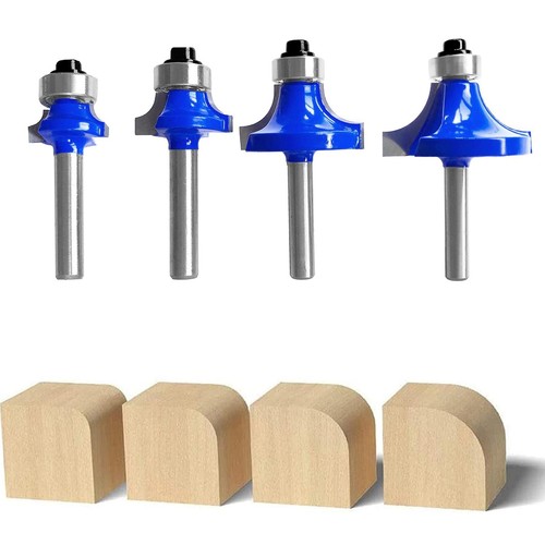 Round over router bit - bit, 1/4"