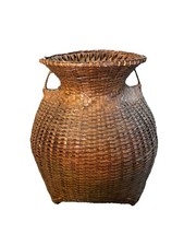 Large Antique SouthEast  Asian Fish Basket