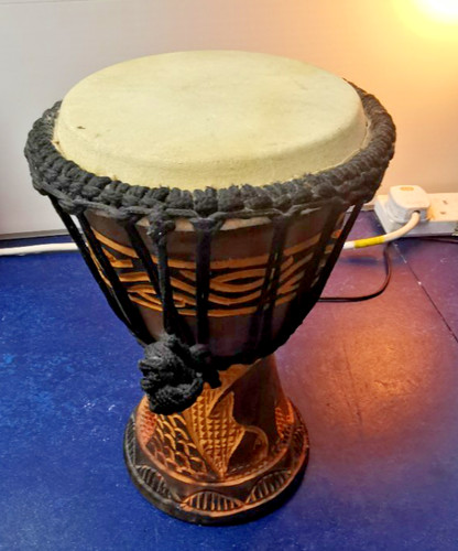 Djembe hand carved drum - djembe,
