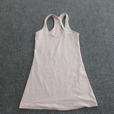 Lululemon Cool Racerback Tank Top Womens 2 Pink Athletic Yoga Running Workout