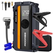 7500A Car Jump Starter with Air Compressor 150PSI Tire Inflator 98000mAh + Case