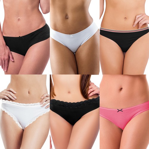 Ladies briefs bikini pack - bikini, 5