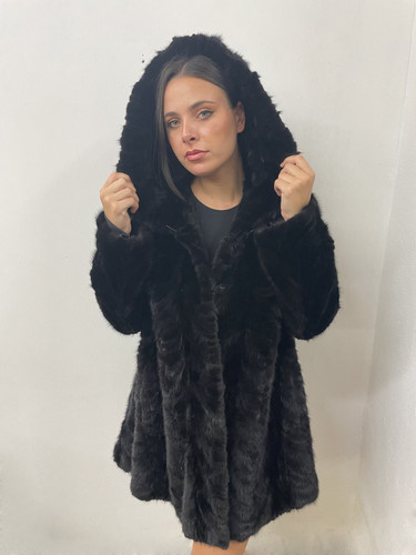 Real fur mink - real, coat