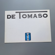 1974 De Tomaso Brochure
