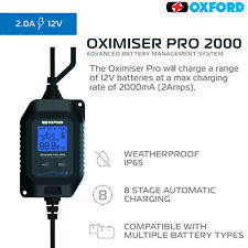Oxford Oximiser 2000 Motorcycle/Scooter Battery Optimiser EL203 Trickle Charger