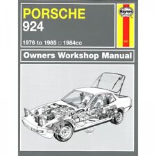 Porsche 924 1976-1985 Lux Turbo Carrera GT Standard Repair Instructions Haynes