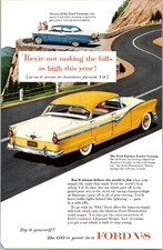 PRINT AD 1956 Ford Fairlane