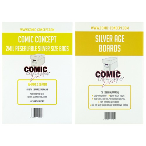 100 comic concept - 6/15/35/100,