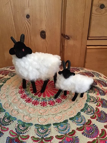Vintage woolly black face - woolly,
