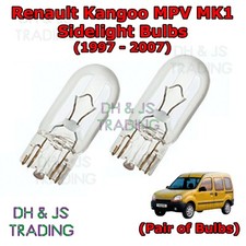 For Renault Kangoo Front Sidelights Parking Lights Side Light Bulbs MPV (97-07)