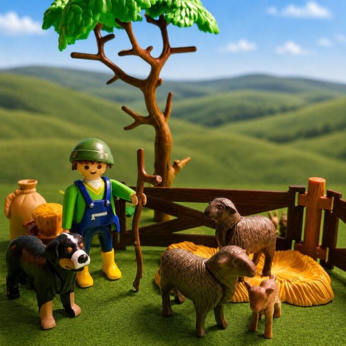 Playmobil sheep farmer - playmobil,