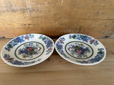 Vintage Masons Strathmore Saucers Pair 