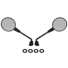 BLACK MIRROR LH CM261901 RH CM261902 For PIAGGIO VESPA PRIMAVERA 50 125 150 UK.