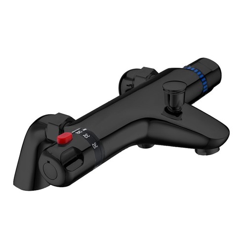 Matt black deck mounted - matt,