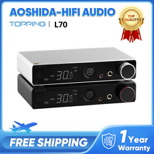 TOPPING L70 Audio Amp Full Balanced NFCA Headphone Amplifier W/ Remote Control