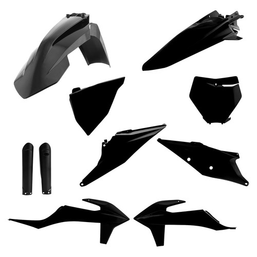 Acerbis full plastic kit black - acerbis,