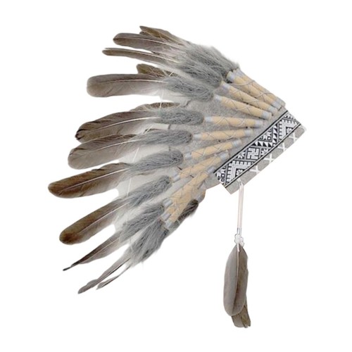Feather indian headdress - indian,