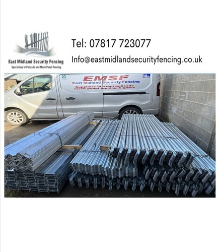 Palisade security fencing - palisade, 1.8m