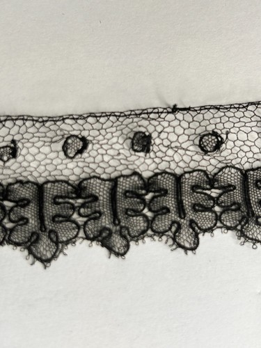 Antique french chantily - , lace