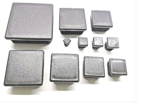 Square black plastic - square,
