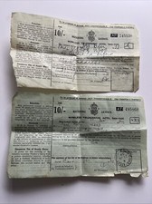 1933/34 Wireless Receiving Licence Essex