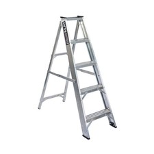 Lyte Class 1 MagnaStep Aluminium Swingback Step Ladders 4-10 Tread - NESS