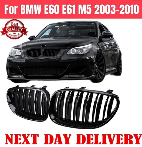 Gloss black front hood - 2x,