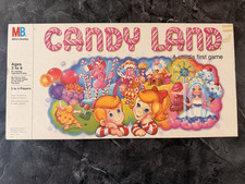 Vintage 1984 Candy Land Board