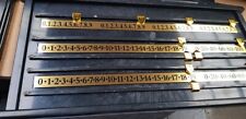 Snooker Billiards Table Scoreboard 2nds Quality ABS Black/Brass