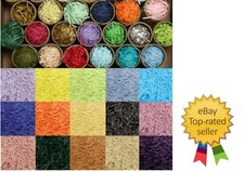 LUXURY SHREDDED TISSUE PAPER GIFT BOX HAMPER PACKAGING FILLER RECYCLABLE