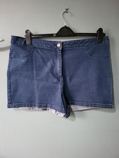 Papaya Size 18 Blue Denim Shorts (524/110/v)