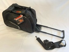 18" Pierre Cardin Black Cabin Bag / wheeled holdall - Brand new with tags 