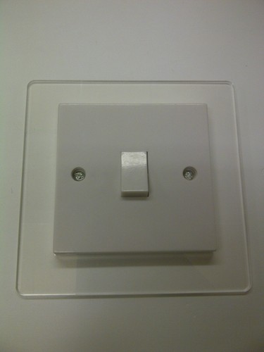Finger plates light - finger, switch